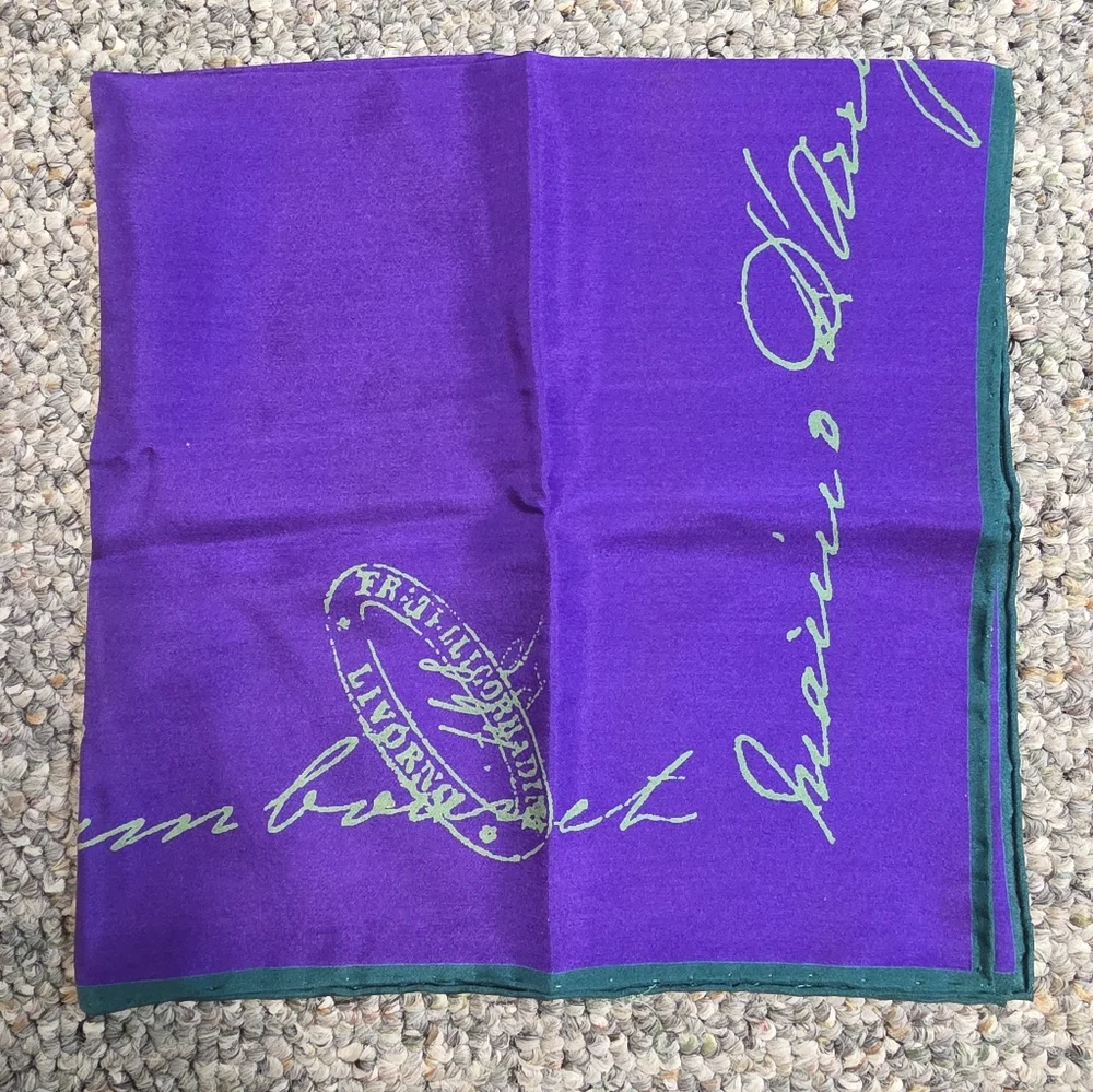 Anthropologie Italo-French Silk Neck Scarf